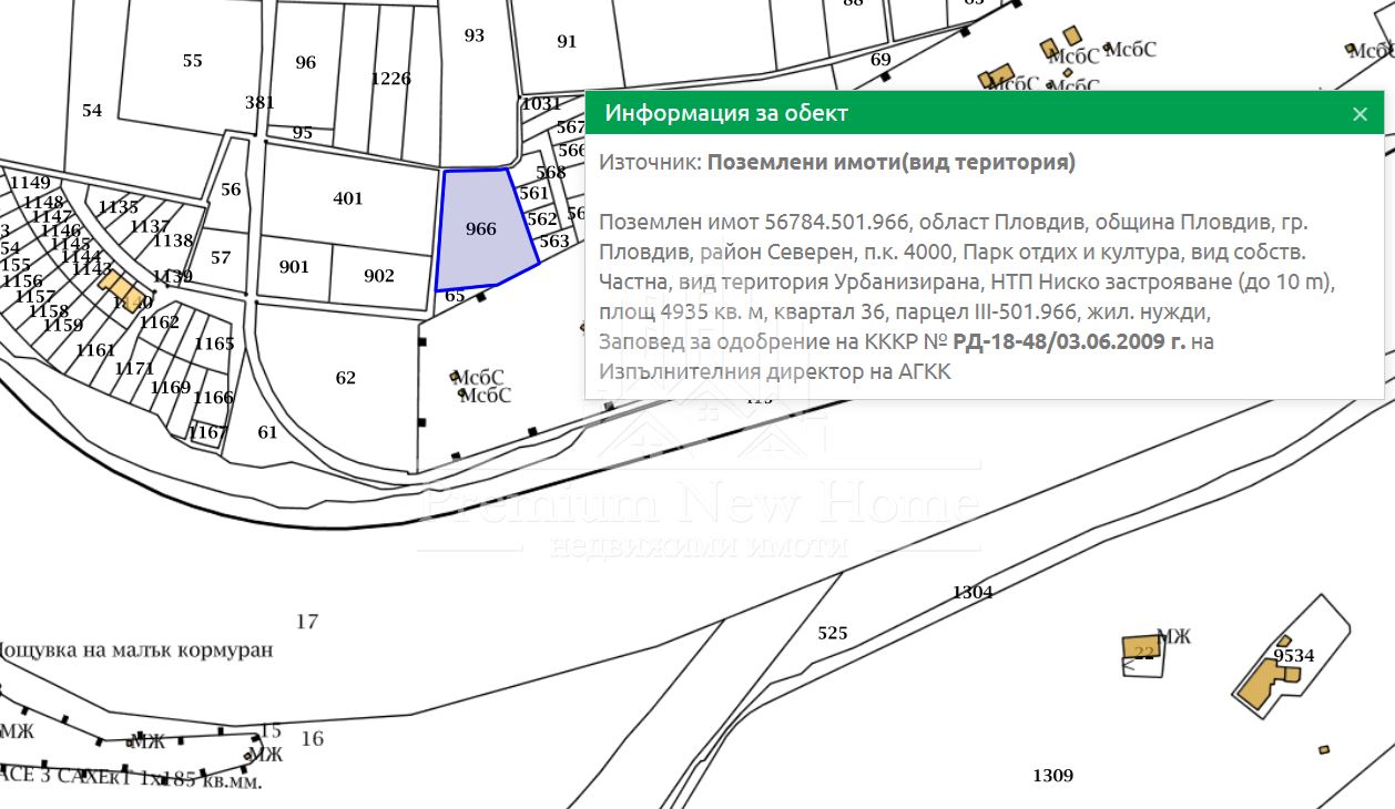 Парцел - Пловдив, Марица Север - 0