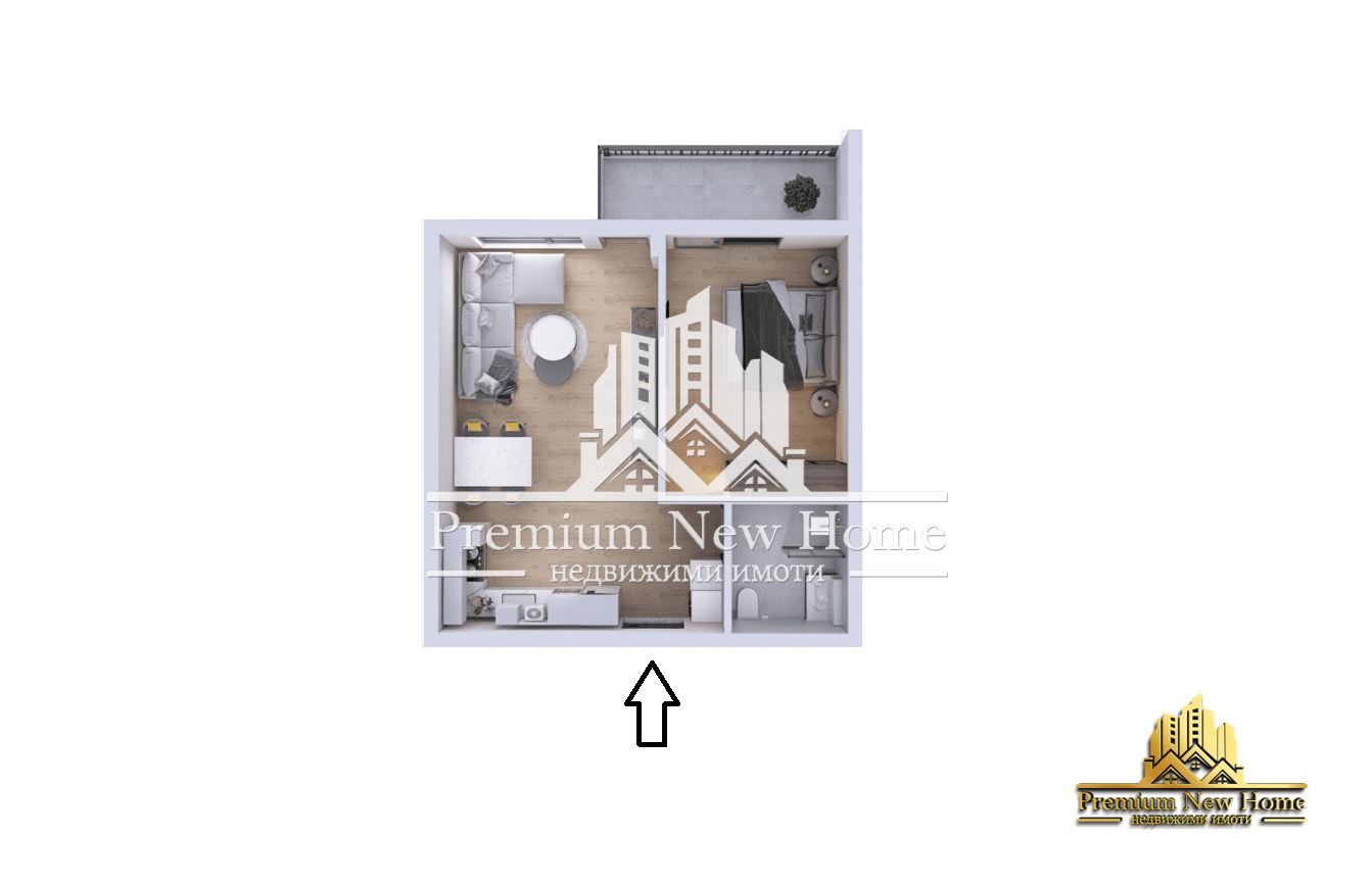 2-bedroom - Plovdiv, Smirnenski-0 2-стаен - Пловдив, Смирненски - 0