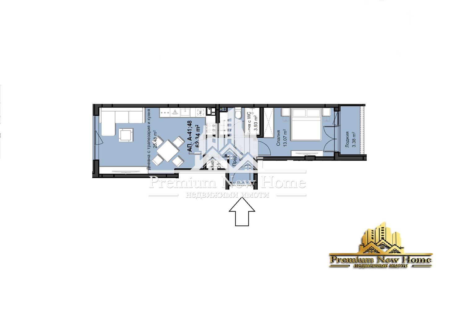 2-стаен - Пловдив, Смирненски - 0