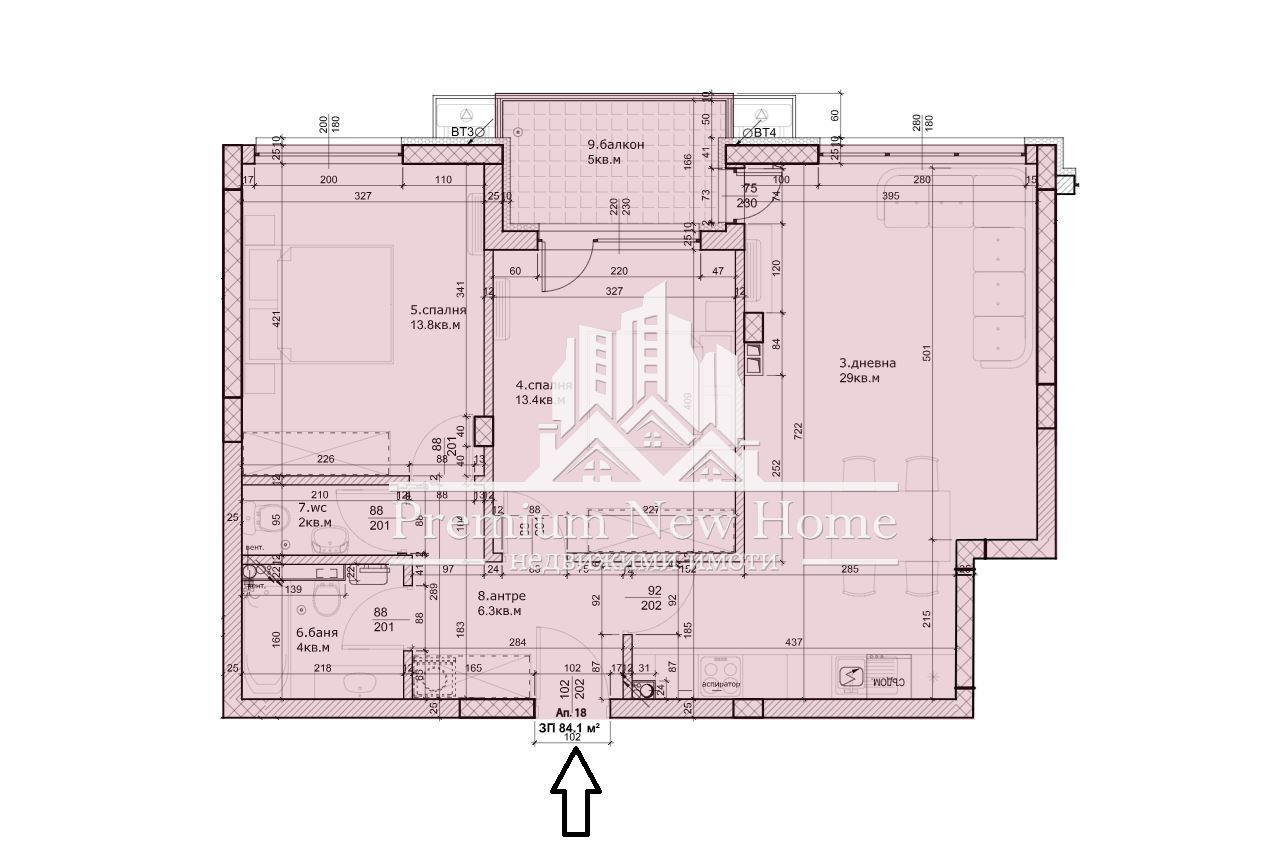 3-стаен - Пловдив, Остромила - 0